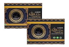 MARKSTOR Fresh, Ajwa Al-Saudi - Finest Original Ajwa Dates (Khajoor/Khajur) Of Madina, Saudi Arabia - 1 Kg [500G X 2] Dates