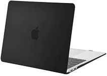 MOSISO Compatible with MacBook Air 13 inch Case 2022 2021 2020 2019 2018 Release A2337 M1 A2179 A1932 Touch ID, Plastic Hard Shell Case Cover Compatible with MacBook Air 13.3 inch Case, Black