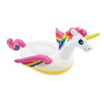 KidsZeeNie® Cute Unicorn Ride-On Air Inflatable Swimming Pool Float| Children Safety Rider Tube Float for Water Fun |Floater Raft Lounger Pool Mattress for Kids & Adults with Handles (Age 3+)