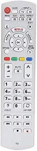 Remote Control Replacement for Panasonic Television, 8M Universal TV Remote Control Smart Remote Controller for Panasonic N2QAYB000 Series