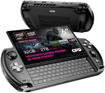 GPD Win 4 2025 Handheld Gaming PC with AMD Ryzen 7 8840U, 8C/16T, 5.1GHz, Radeon 780M, 32GB LPDDR5X RAM, 2TB SSD, 6" 1080P Display, OcuLink Slide up Backlit Keyboard, Portable Gaming Console