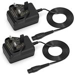 2 Piece 4.3V A00390 Philips One Blade Charger Replacement, Electric Razor Charger for Philips OneBlade Trimmer Shaver QP2520, QP2620, MG5730, MG5720, MG3720, MG3722, MG3730, BT3206, BT3208 C0104