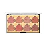 8 Colours Blush Palettes Matte Blush Powder Shimmer Face Blush Profile and Highlight Blush Palettes Professional Face Beauty Cosmetic Makeup Blush Lemon Balm Organic for (Pink, One Size)