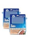 Ziploc Endurables Medium Pouch, 2 Cups, Reusable Silicone Bags and Food Storage Meal Prep Containers for Freezer, Oven, and Microwave, Dishwasher Safe, 2 Pack