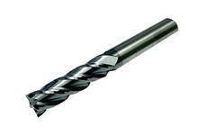CNC QUALITÄT Carbide Milling Cutter - End Mill Diameter 6 mm / 8 mm / 10 mm / 12 mm / 16 mm / 20 mm - Solid Carbide Milling Cutter Extra Long - High Performance Cutting (Diameter 10 mm)