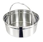 Magma Professional Series Nesting Stainless Steel Colander, Steamer, Crab and Pasta Cooker