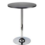 Winsome Wood Black and Chrome Pub Table