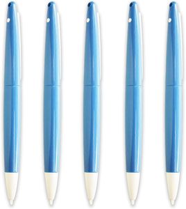 PEGLY Universal Touch Stylus Big Pen for Nintendo DSi XL LL Blue and White Color Package 5 Pieces