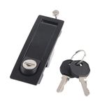 KIMISS Compression Latch, Zinc Alloy Compression Latch Adjustable Lever with Locking Trigger Lock for RV Marine Boat Cabinet Toolbox Compression Latches