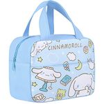 Roffatide Anime Lunch Bag for Girls Boys Insulated leakproof Lunch Box Large Compartment Waterproof Reusable Cooler Tote Lunch Container for Work Picnic School Travel