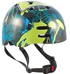 Sport Direct™ "No Bounds™" BMX Bicycle Bike Helmet Blue/Green 55-58cm CE EN 1078:2012 Approved