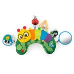 Baby Einstein, Cal-a-Pillow, Tummy Time Activity Pillow, Multisensory, Cal The Caterpillar, Ages 0+ Months