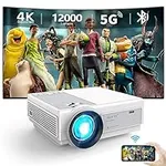 Projector with WiFi and Bluetooth, 