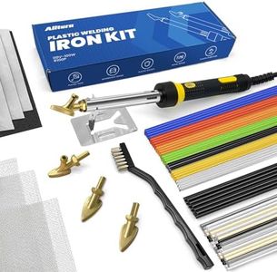 Allturn 110V-100W Plastic Welding Iron,Plastic Welding Repair Kit for Car Bumper Dashboard Kayak Canoe Repairs.