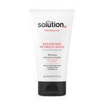The Solution Menopause Balancing Intimate Hygiene Wash (150ml). Dermatologically Tested Feminine Wash for Women, 100% Soap Free Wash for Vaginal Health and Menopause Body Care