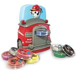 Paw Patrol Count With Marshall Toy for Kids - Helps Child Development, Colours, Numbers Recognition and Counting 1-10 - Features 10 Fun Play Coins, 3+ Years,Multicolor,12 cm