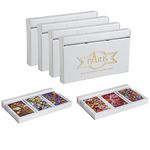 PARIS Plastic Playing Cards (Set of 12), Bridge Size, Multicolor Cards Packed in Three Piece White PVC Containers, Cards for All Ages used for Card Games, Poker and Rummy