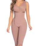 Fajas DPrada 11010 Full Body Shaper w Bra - Fajas Colombianas Postquirurgicas Cocoa-Optic 2XL