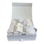 Unisex Baby Gifts Ideal for Baby Baby Shower Shower Gifts Gifts Gender Reveal Gifts Gift Box Bundle - Soft Baby Blankets Muslin Cloths for Baby Teddy Comforter Featuring Baby Essentials for newborn