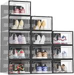 SIMPDIY Shoe Storage, 12 Pack Shoe 