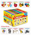 My First Picture Library Box of 10 Board Books (Pre-School Books) | Gift Set For Kids [Board book] Sawan; Manoj Publications Editorial Board; Sahil Gupta and Shashank