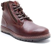 Thomas Crick Men's 'Sawston' Formal Boots, Classic, Comfortable and Stylish Boots for Any Occasion, Made with Leather, Effortless and Fashionable (Wood)