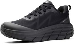 KOLILI Walking Tennis Shoes Women Running Fashion Sneakers for Athletic Cushion Active Cloud Comfort Orthopedic All Black 6 M US Women