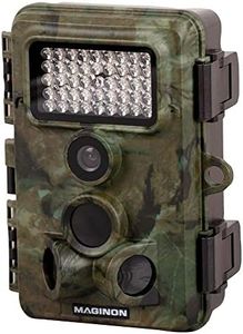 Maginon Wildkamera WK 6 HD, Fotofalle mit Bewegungssensor, Full-HD Video, Spritzwasser Geschützes Gehäuse und bis zu 6 Monaten Standby-Zeit.