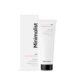 Minimalist Sunscreen SPF 50 Lightweight, No White Cast, Broad Spectrum PA ++++, Acne Safe| For Men & Women, 50 g (Pack of 1)