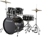 Accent Drive 5-Piece Complete Drum Set - 22" Bass (Black Sparkle)