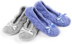 isotoner womens 2 Pack Ballerina Sl