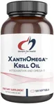 Designs for Health XanthOmega - Krill Oil with 12mg Astaxanthin - Antioxidant, Phospholipids + EPA/DHA Omega 3 - Cardiovascular, Skin + Eye Health Supplement (120 Softgels)