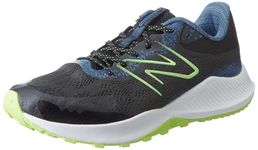 New Balance Mens Nitrel Running Shoes, Black Midnight Green Glow, 9 UK