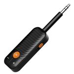 Sounce Bluetooth Transmitter Receiver 2-in-1 Bluetooth 5.4 Audio Adapter Wireless 3.5mm AUX Wireless 5.4 Adapter for Home, Car, Airplane, PC, TV, Speakers & Headphones Mini Portable Audio Solution