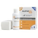 Blephasol Duo 100 ml Micellar Eyelid Cleansing Lotion with 100 Lint-Free Pads | Effective and Gentle Cleansing for Make-Up Removal, Inflamed and Sensitive Eyelids | Soap & Alcohol-Free