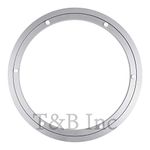 TamBee 350mm Lazy Susan 14 Inch Aluminum Bearing Metal Rotating Turntable Bearings Swivel Plate Hardware for Dining-Table