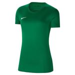 NIKE Women's Nike Women's Park Vii Jersey Short Sleeve T Shirt, Green, S EU