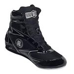 Ringside 3/4 Top Boxing Shoe (Black, 9)