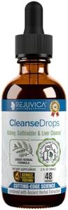 Cleanse Drops - Advanced Kidney & Gallbladder Cleanse Support Supplement - Liquid Delivery for Better Absorption - Chanca Piedra Used in Amazonian Rainforest