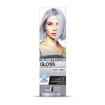 Colour-Freedom Gloss Pro 150ml Misty Grey Semi-Permanent Hair Colour - Ultra-Vibrant Vegan Colour Mask with PurePlex | Ammonia Free Colour Lasts Up To 6-10 Washes