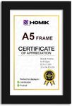 HOMIK A5 Frame | A5 Photo Frame Wit