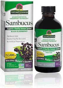 Nature's Answer Alcohol-Free Sambucus Black Elder Berry Extract, 4-Fluid Ounces