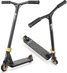 V2 Pro Trick Scooters, Stunt Scooter for Kids Ages 6-12 Years and Teens - Complete Beginner and Intermediate Freestyle BMX Scooter (Gold)