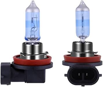 NEWBROWN H11 Headlight Bulb H11 Halogen Bulb with Super White Light Long Life Replacement PGJ19-2 12V/55W (H11, 2 Pack)