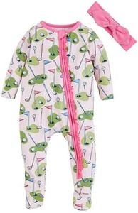 Mud Pie Baby Golf Sleeper Headband Set; 0-3M