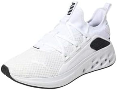 Puma Unisex-Adult Softride Frequence Street White-Feather Gray-Black Running Shoe, 8UK (31172702)