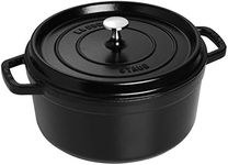 Staub Round Cocotte, 24 cm, Black