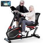 Recumbent Bike With Arm Exerciser