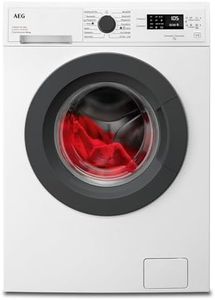 AEG Waschtrockner, 8 kg Waschen, 4 kg Trocknen, Serie 6000 Wash-to-Dry - 5 Kombi-Programmen Waschen und Trocknen ohne Unterbrechung , D/A, Mengenautomatik, Startzeitvorwahl, 1600 U/min, LWK6A50680