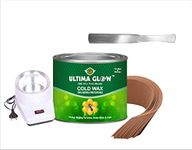 ULTIMA GLOW cold wax strip stick and heater 600 gram wax for all skin full body wax 100% Natural wax good for your skin